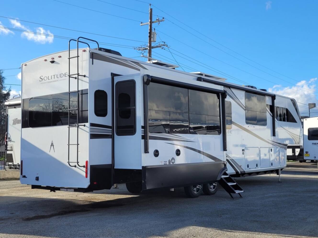 A photo of this 2025 Grand Design Solitude 388MBS
