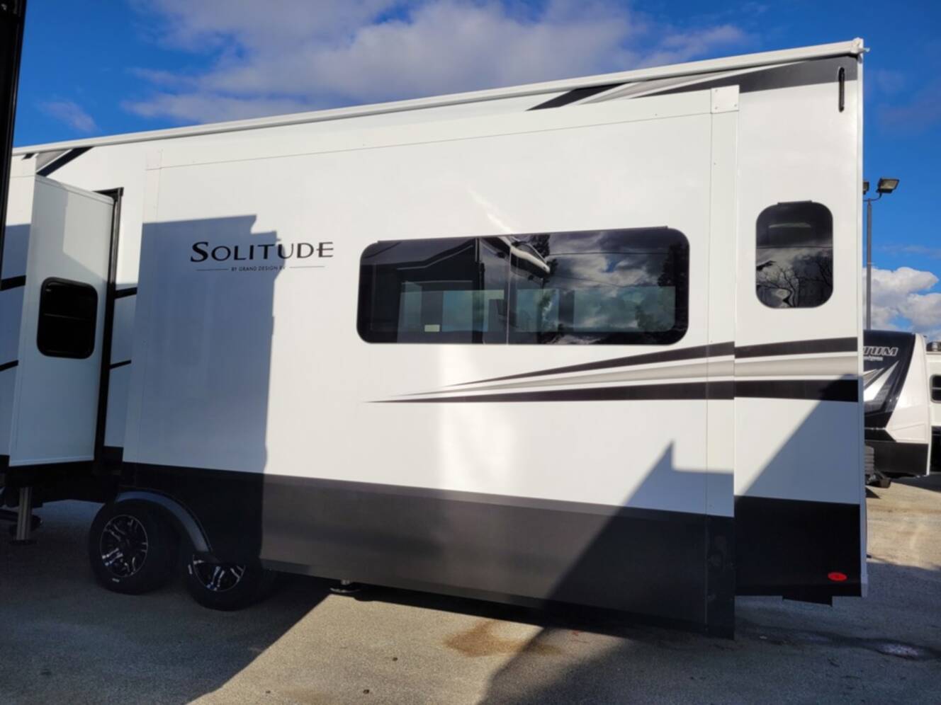 A photo of this 2025 Grand Design Solitude 388MBS