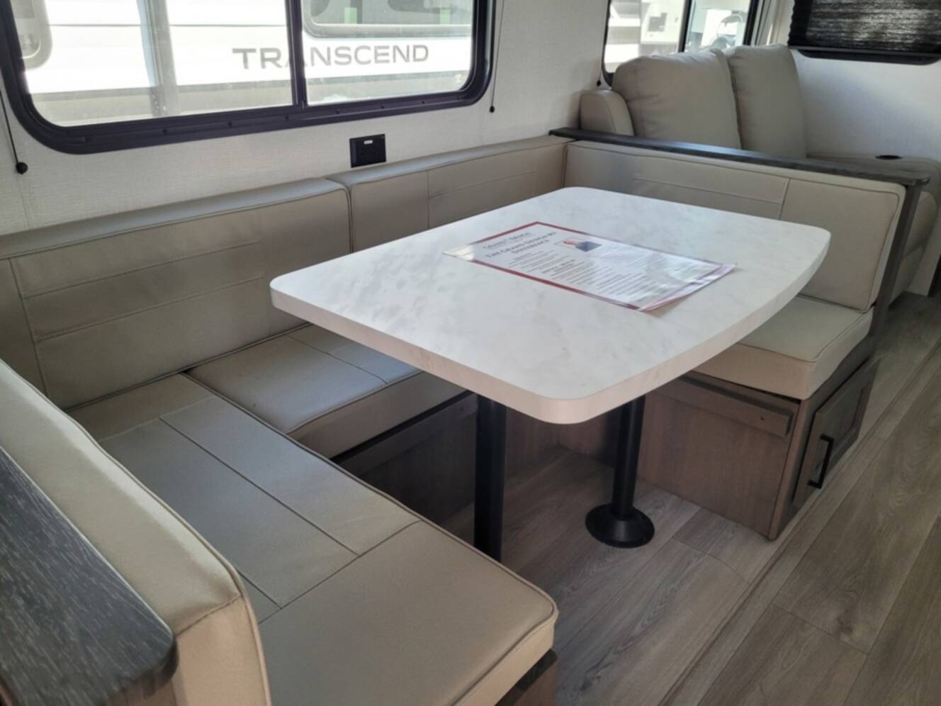 A photo of this 2026 Grand Design Transcend 325BHT