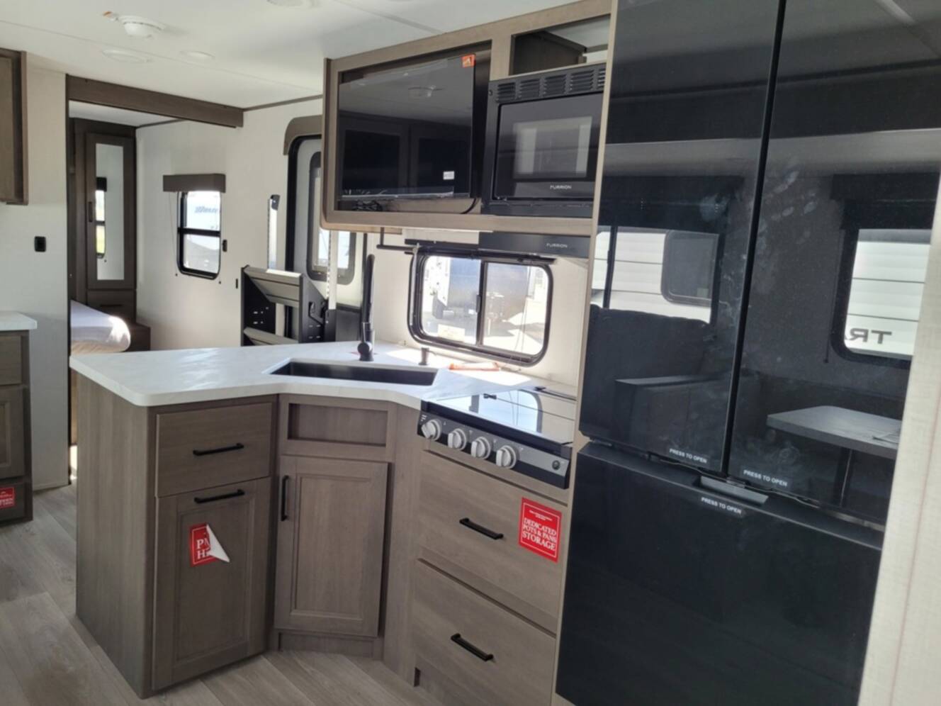 A photo of this 2026 Grand Design Transcend 325BHT