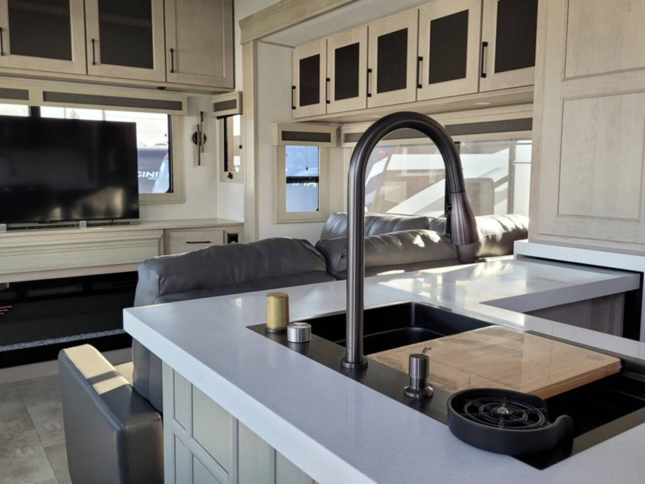 A photo of this 2025 Grand Design Solitude 388MBS
