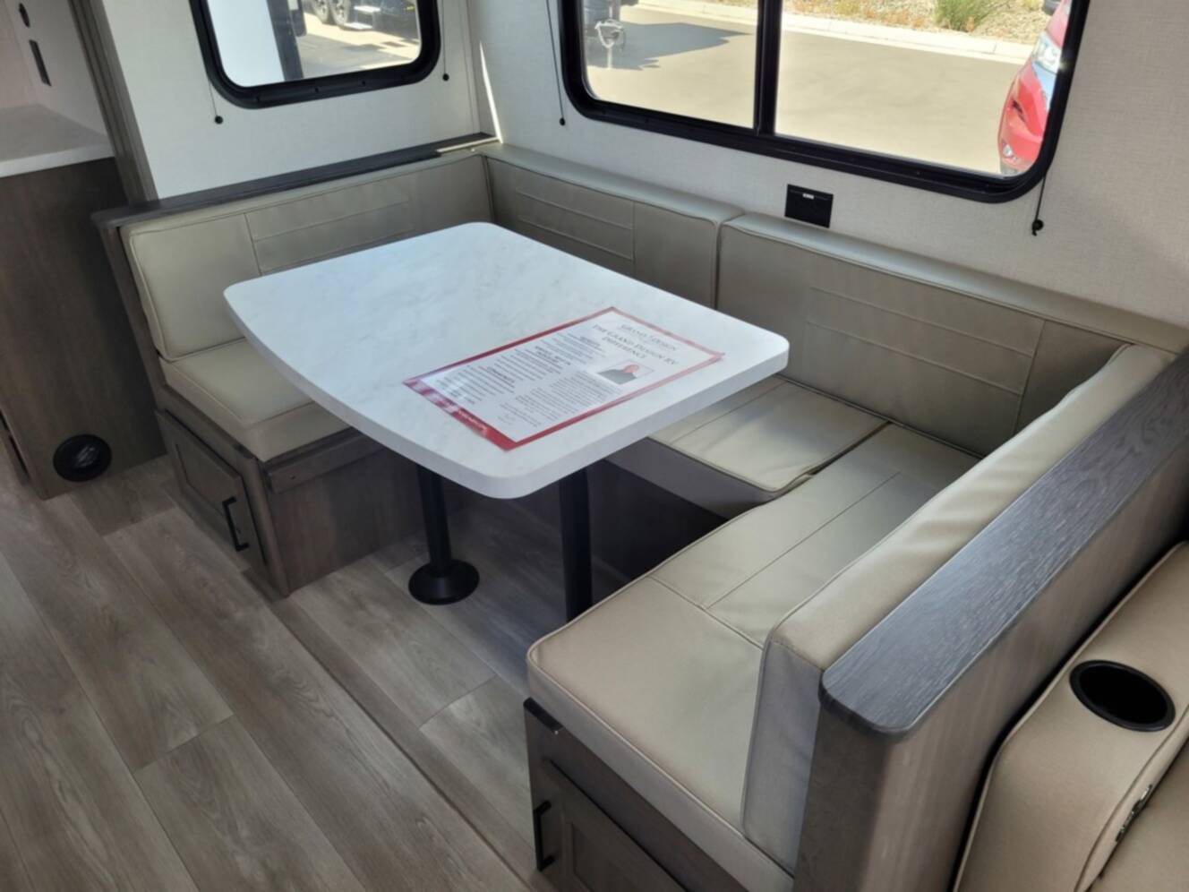 A photo of this 2026 Grand Design Transcend 325BHT