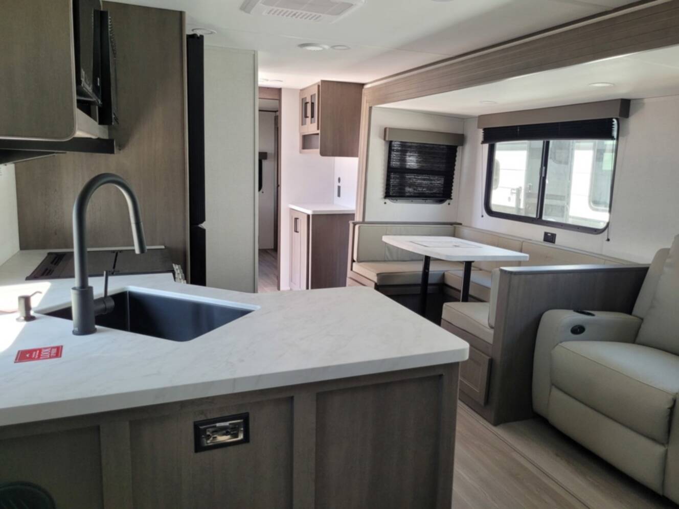 A photo of this 2026 Grand Design Transcend 325BHT