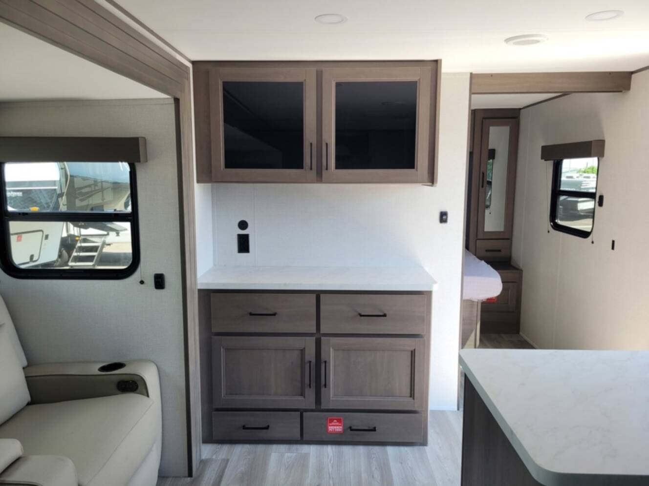A photo of this 2026 Grand Design Transcend 325BHT