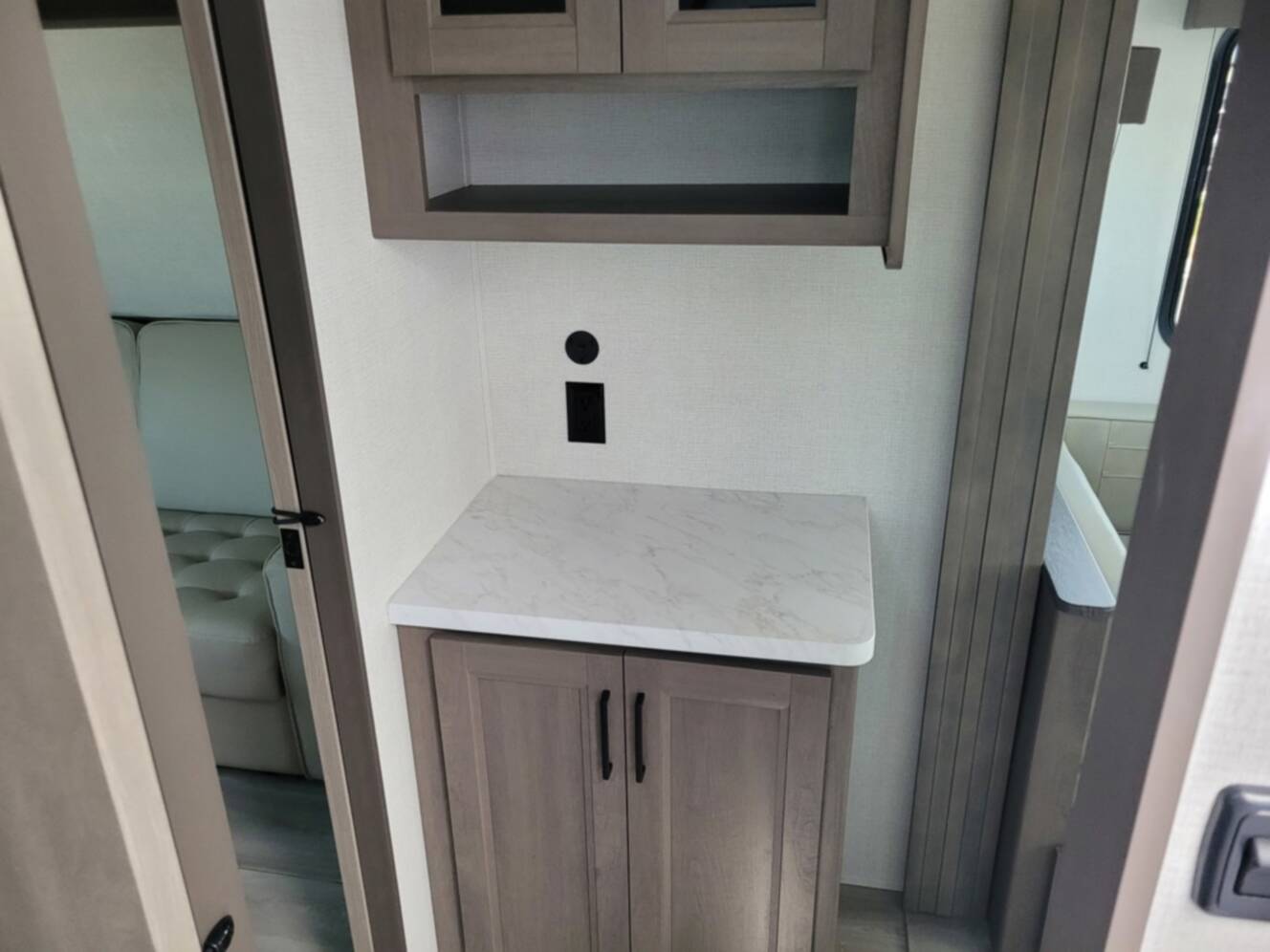 A photo of this 2026 Grand Design Transcend 325BHT