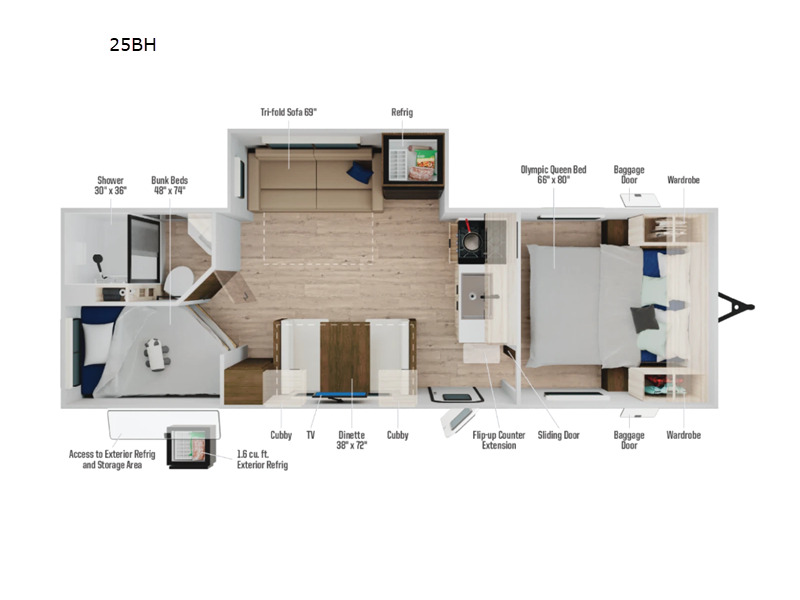 2026 Winnebago Access 25BH in middlebury IN