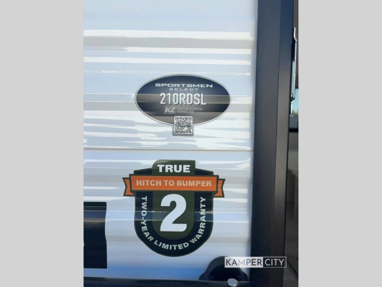 A photo of this 2026 Kz Sportsmen Select 210RDSL