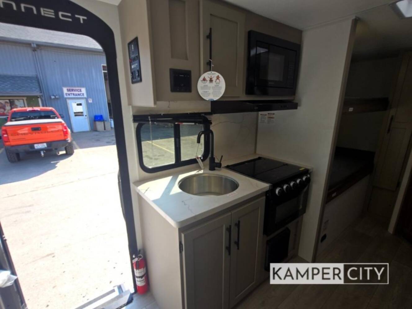 A photo of this 2026 Kz Connect Mini CM191BHK