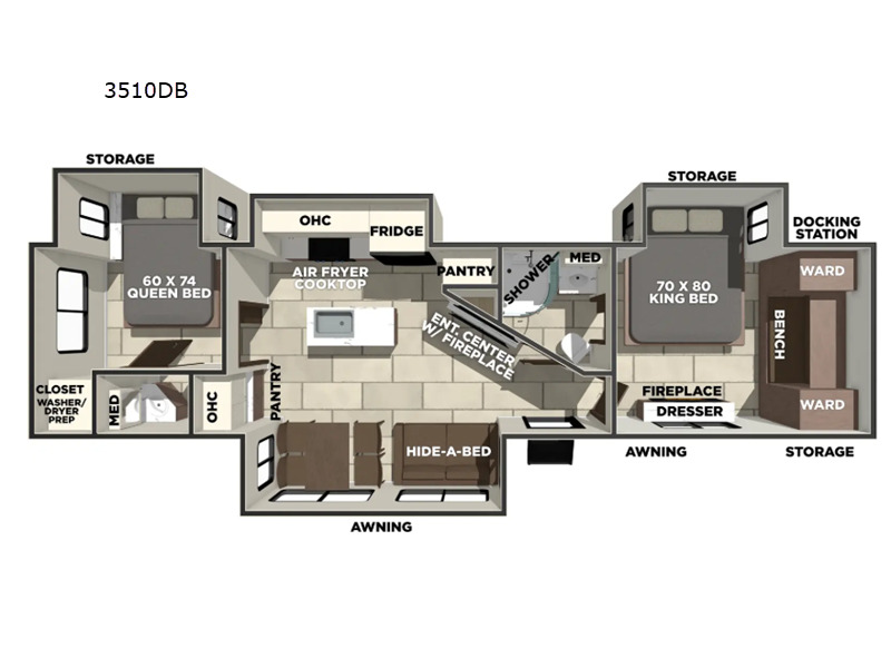 2026 Forest River Rv LaCrosse 3510DB in huntsville AL