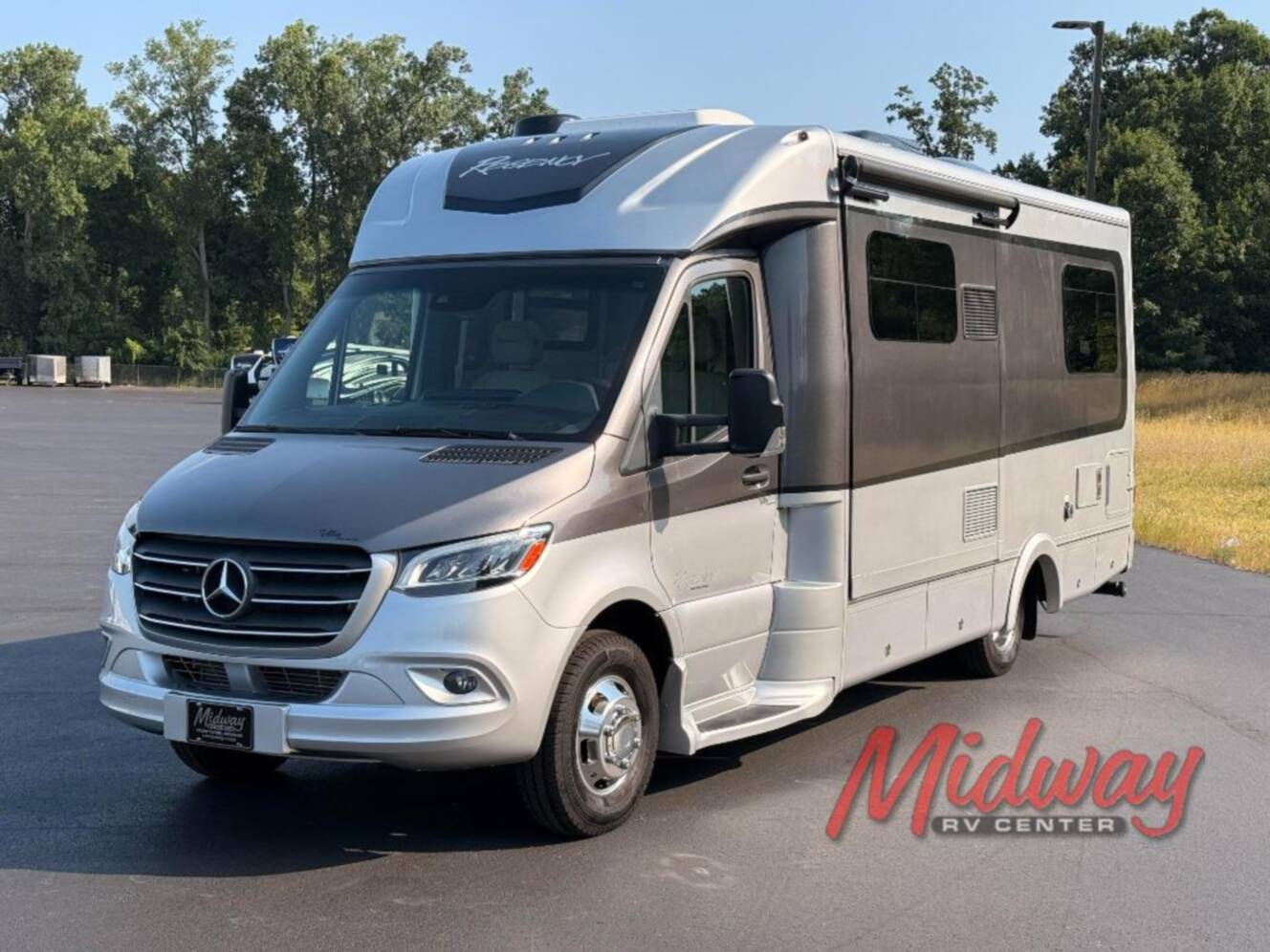 A photo of this 2021 Regency Rv Ultra Brougham UB25TBS