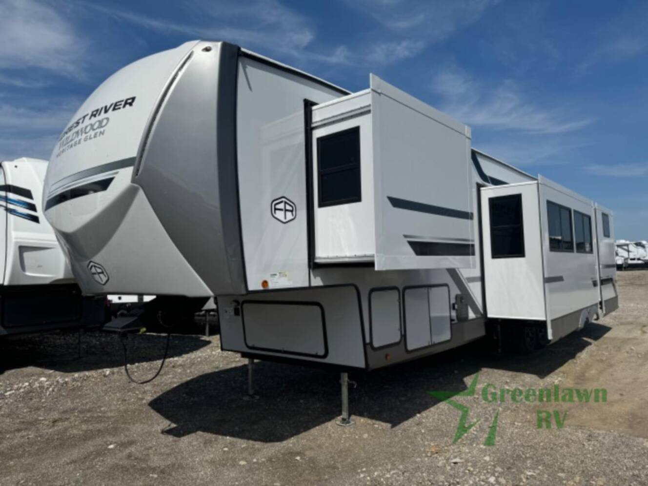 A photo of this 2025 Forest River Rv Wildwood Heritage Glen 356QB