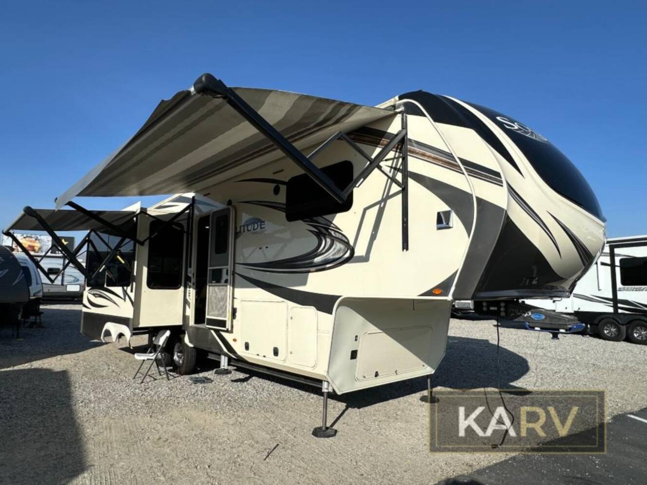 A photo of this 2021 Grand Design Solitude 310GK