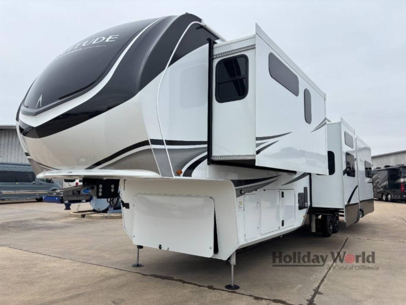 A photo of this 2026 Grand Design Solitude 388MBS