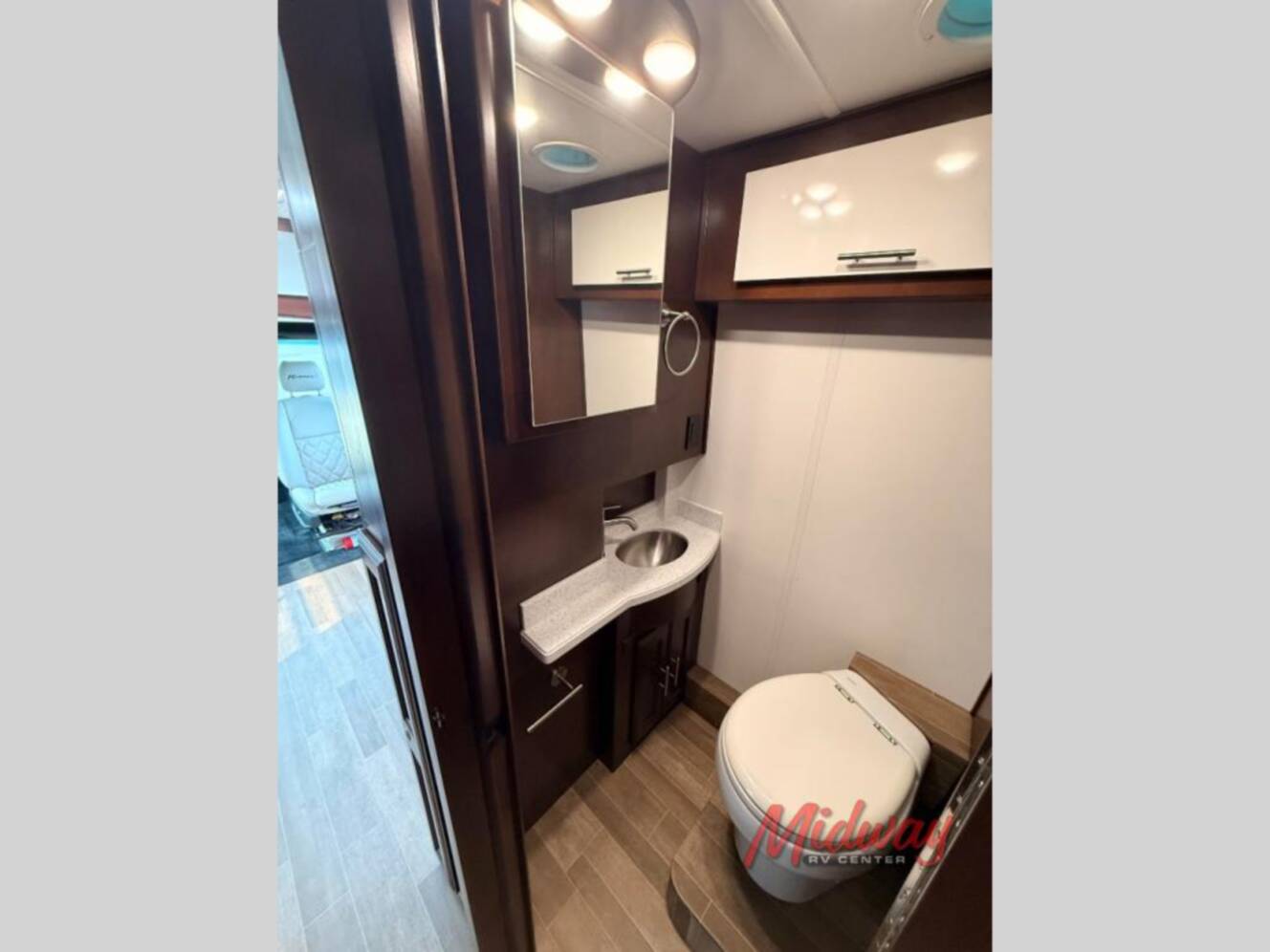 A photo of this 2021 Regency Rv Ultra Brougham UB25TBS