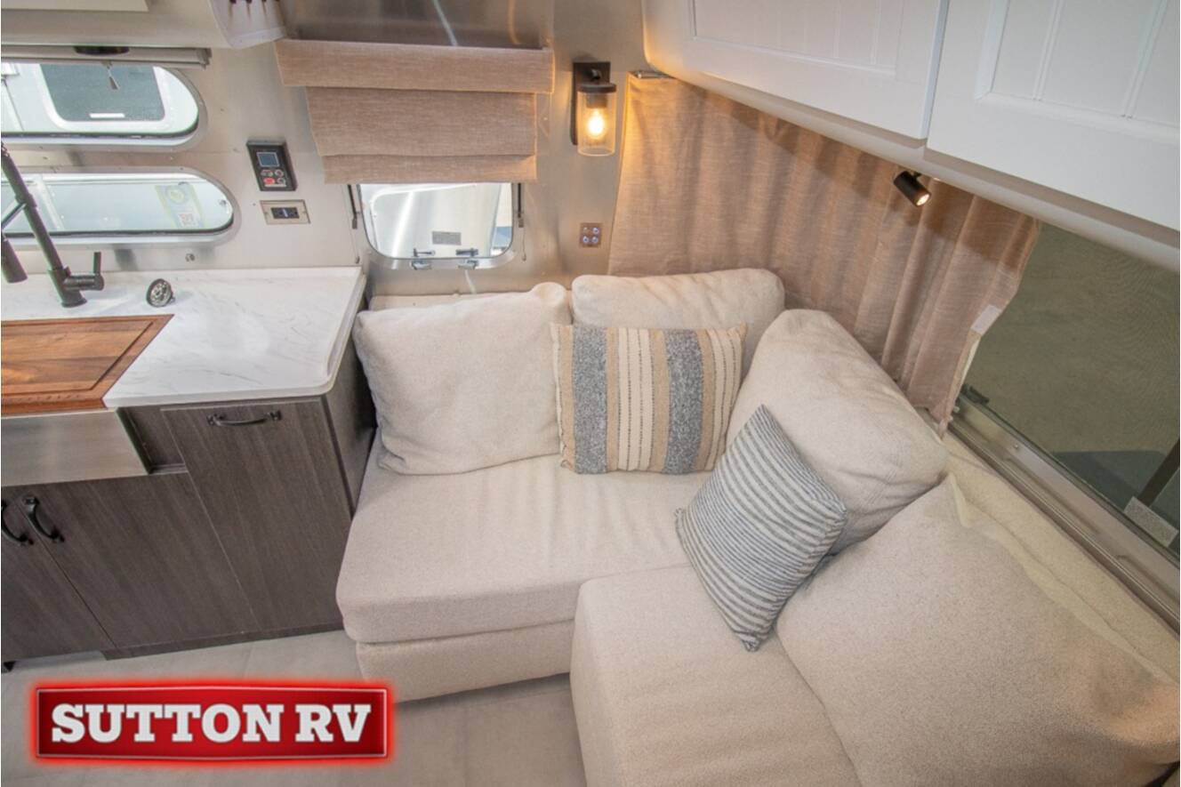 A photo of this 2023 Airstream Pottery Barn Special Edition 28RB