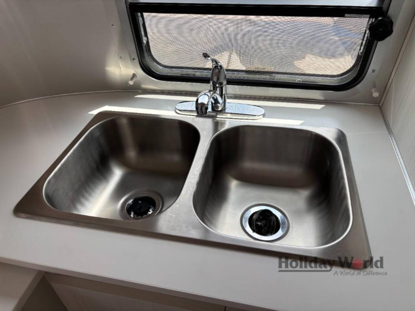 A photo of this 2026 Airstream Bambi 20FB