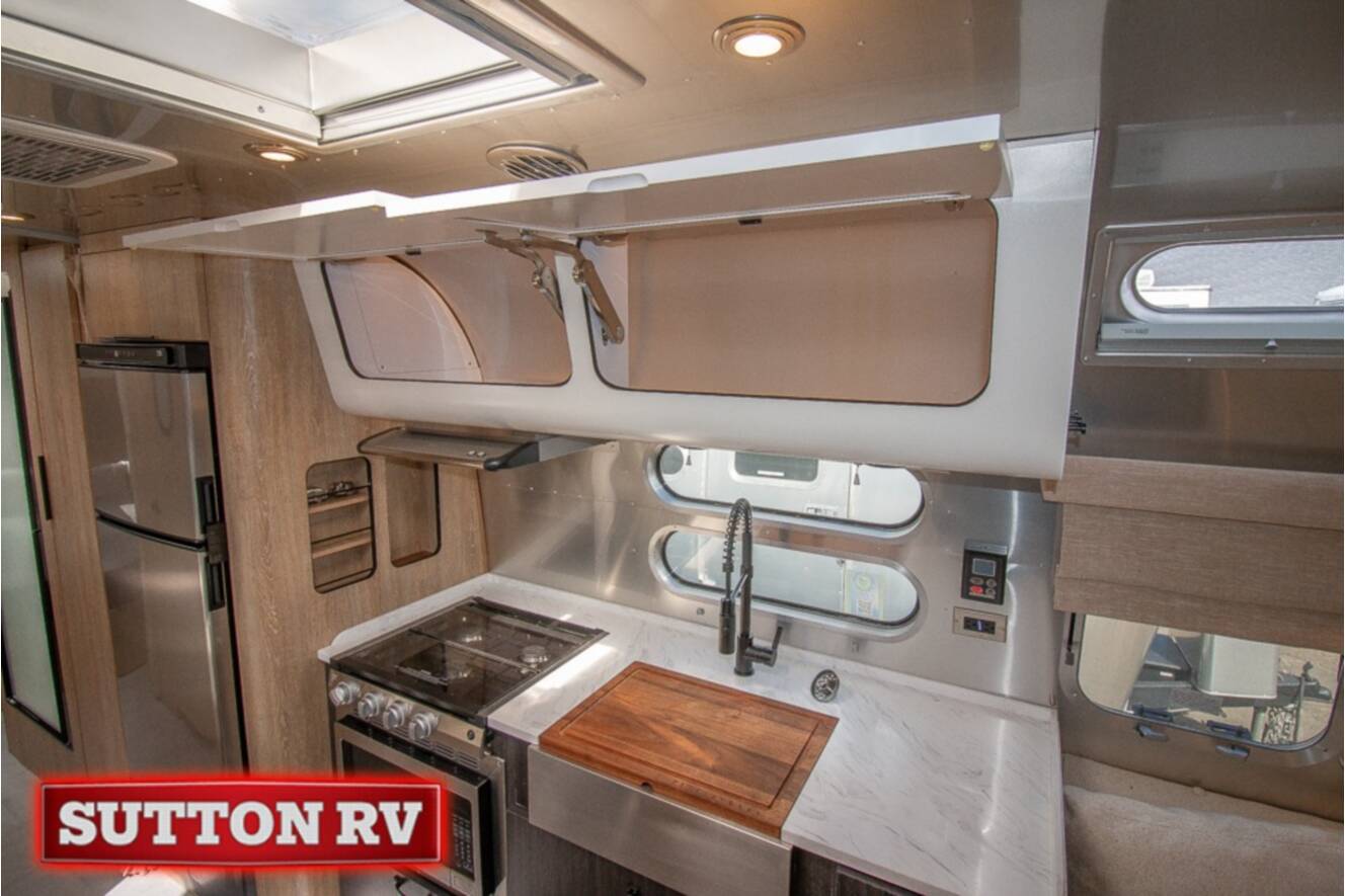 A photo of this 2023 Airstream Pottery Barn Special Edition 28RB