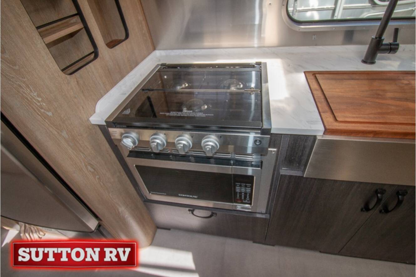A photo of this 2023 Airstream Pottery Barn Special Edition 28RB