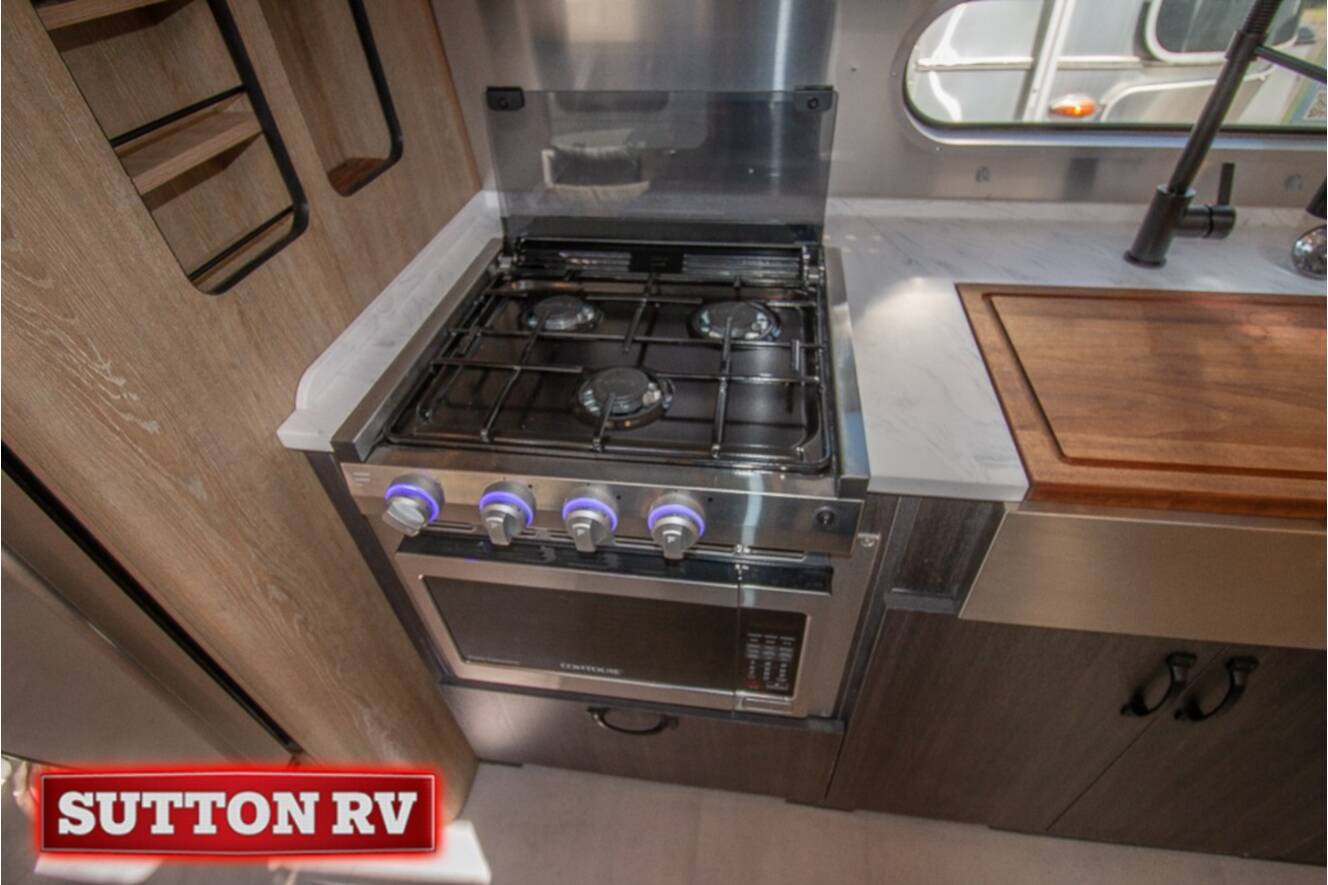 A photo of this 2023 Airstream Pottery Barn Special Edition 28RB