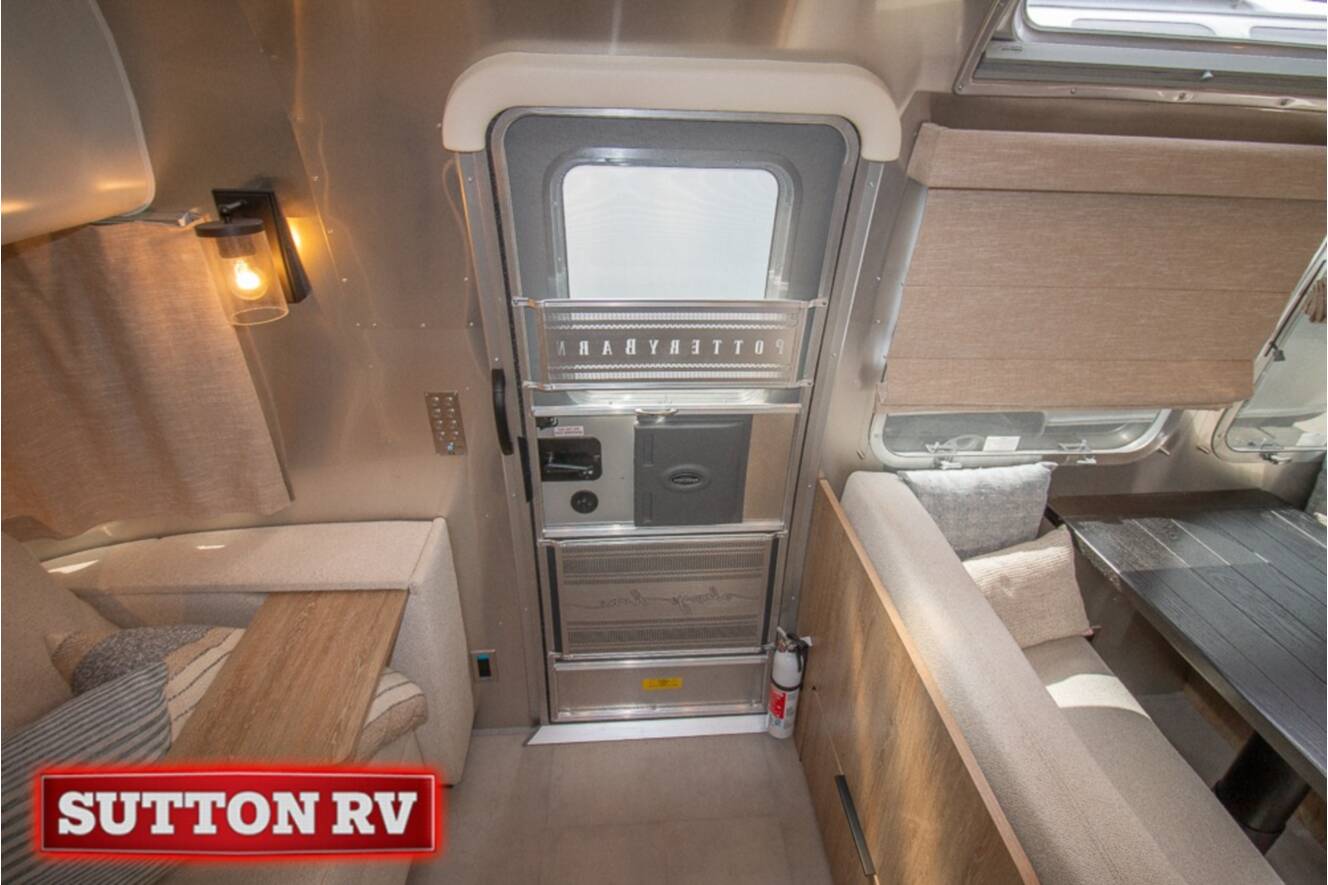 A photo of this 2023 Airstream Pottery Barn Special Edition 28RB