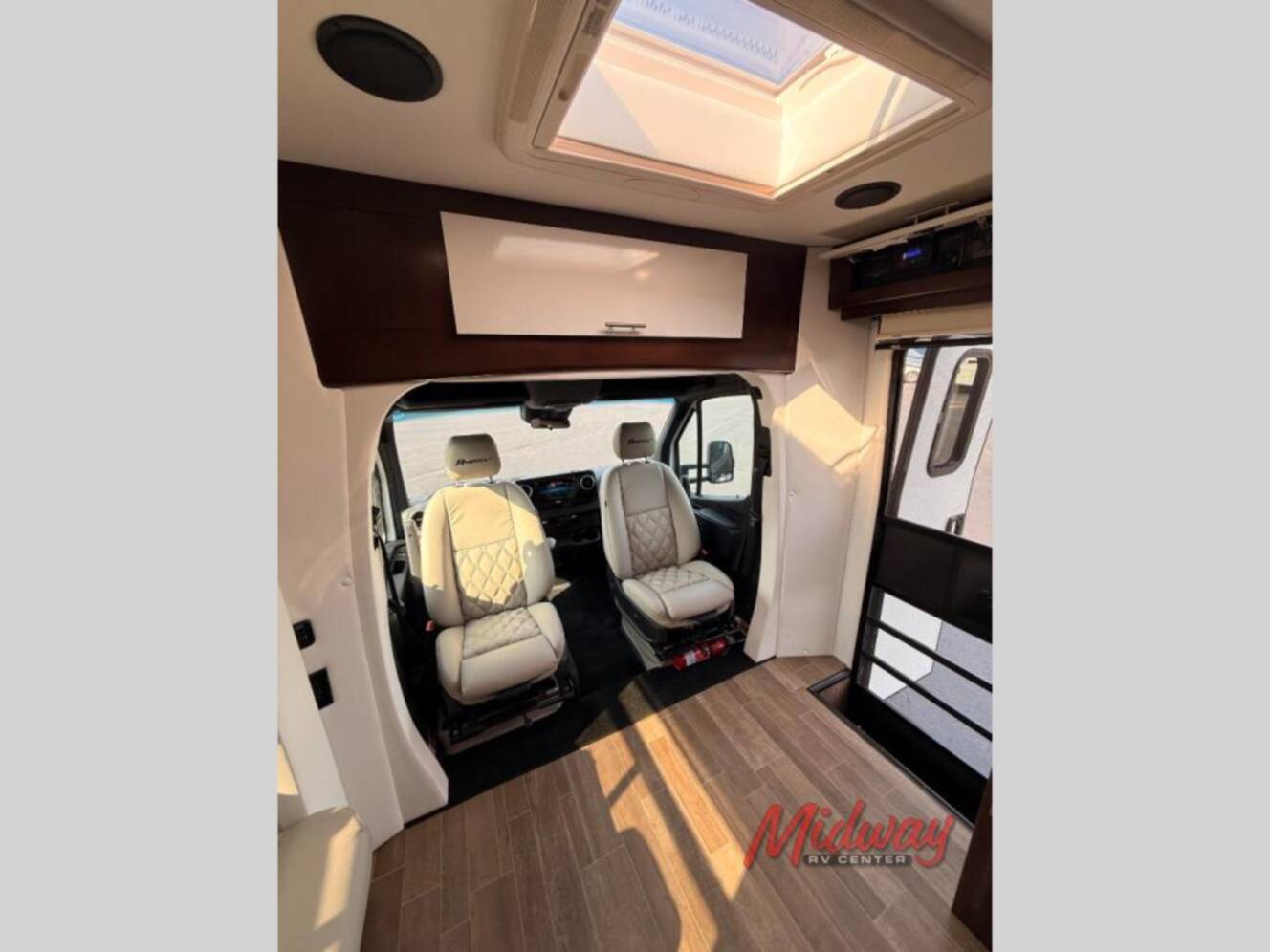 A photo of this 2021 Regency Rv Ultra Brougham UB25TBS