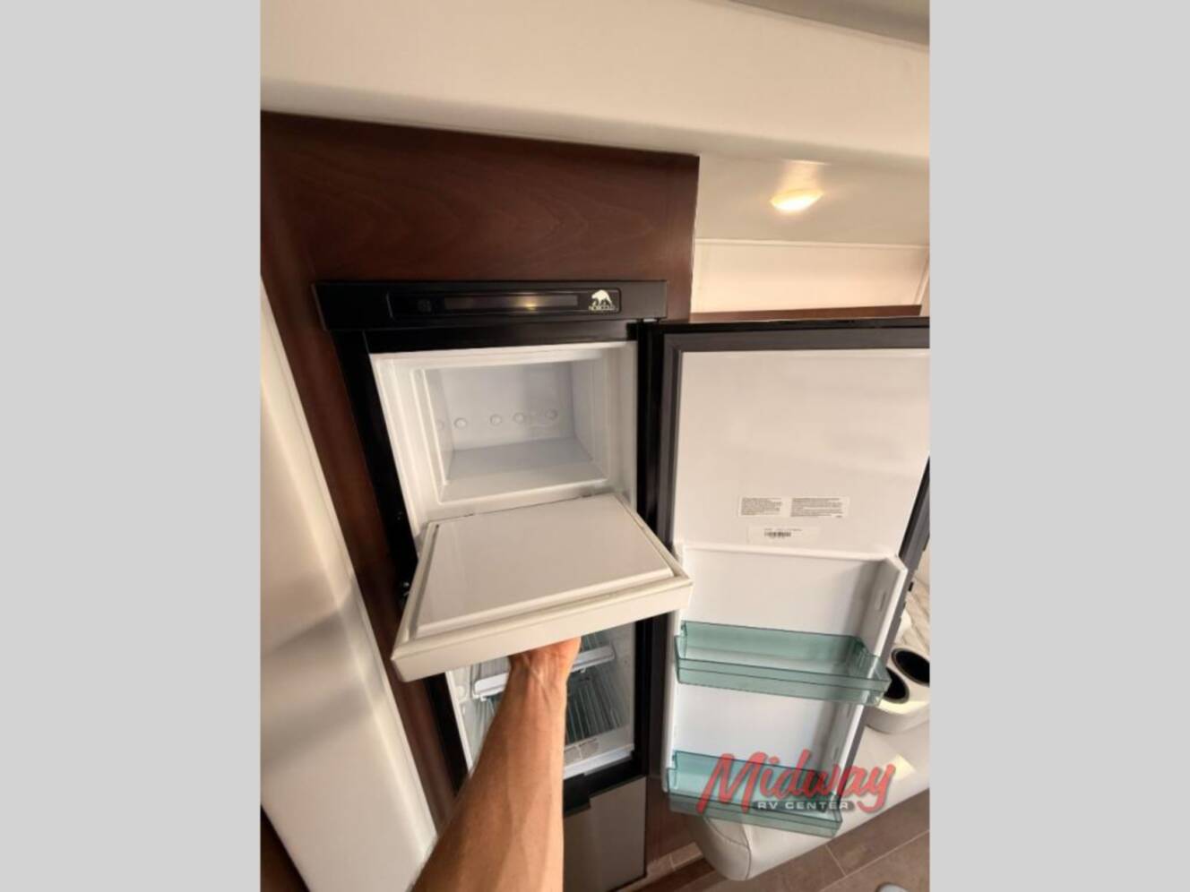 A photo of this 2021 Regency Rv Ultra Brougham UB25TBS