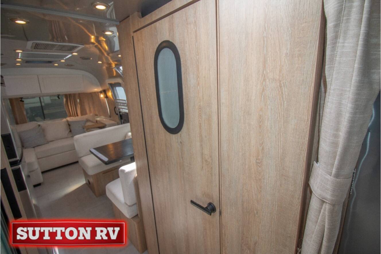 A photo of this 2023 Airstream Pottery Barn Special Edition 28RB