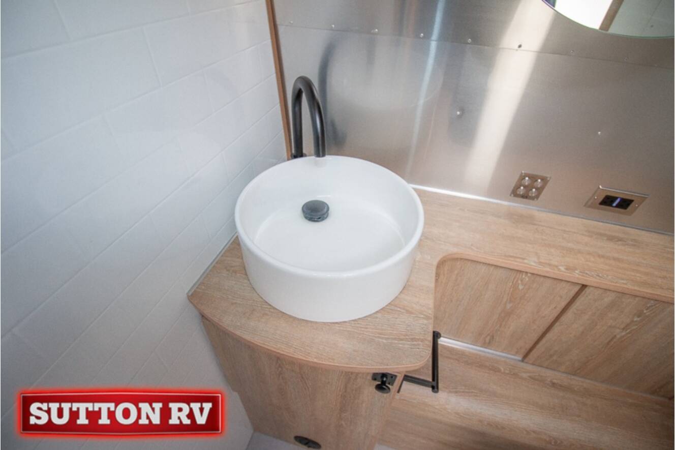 A photo of this 2023 Airstream Pottery Barn Special Edition 28RB