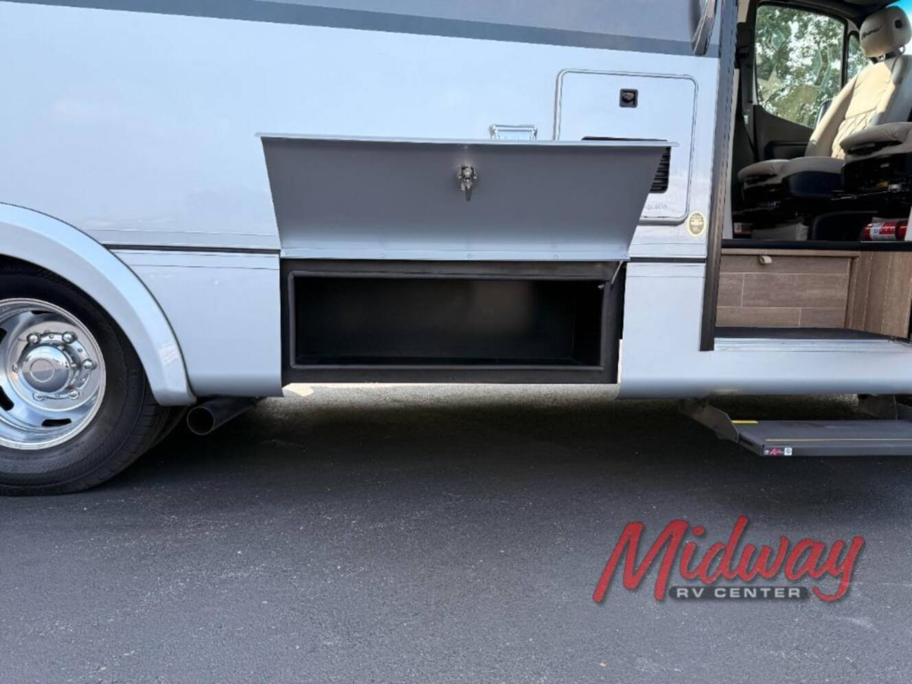 A photo of this 2021 Regency Rv Ultra Brougham UB25TBS