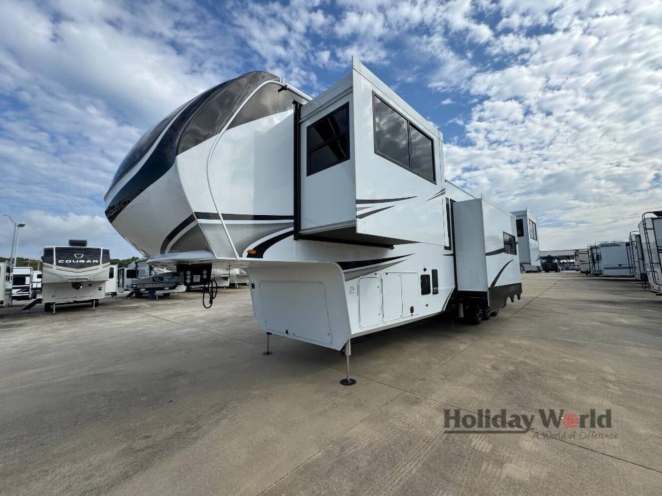 A photo of this 2026 Grand Design Solitude 414LJMJ