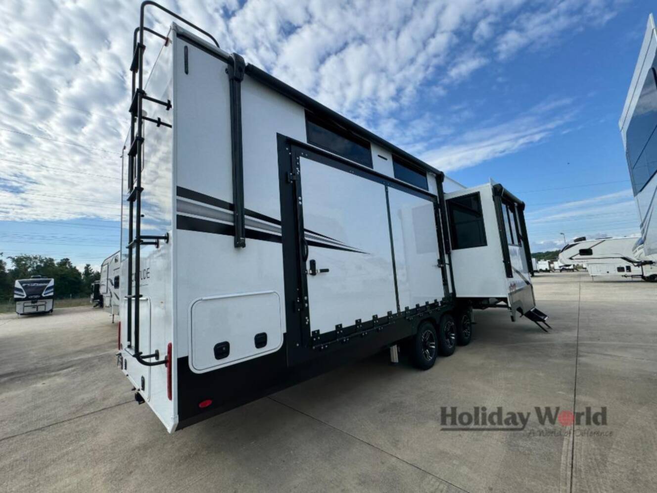 A photo of this 2026 Grand Design Solitude 414LJMJ