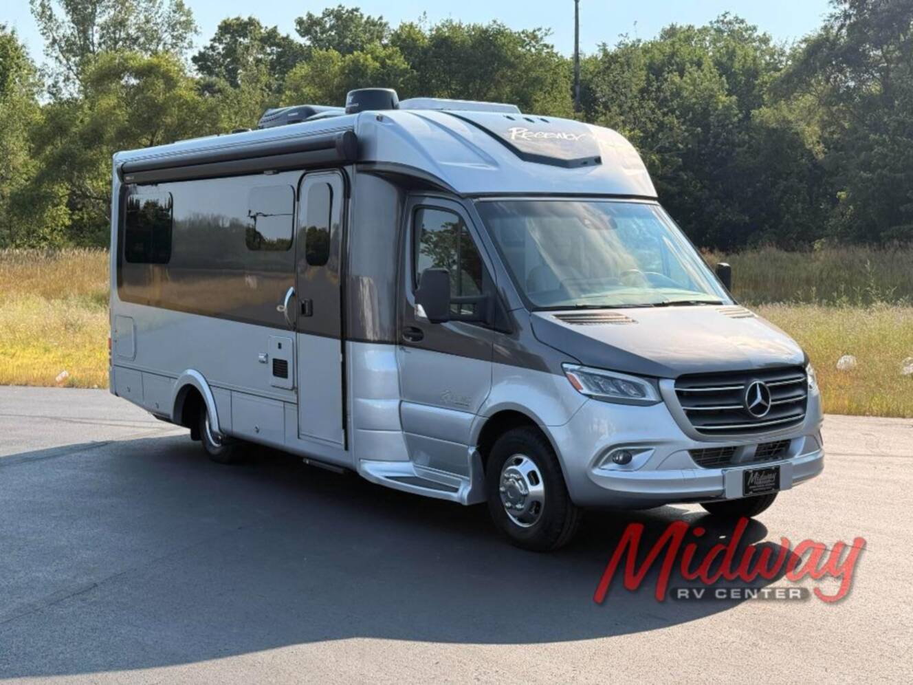 A photo of this 2021 Regency Rv Ultra Brougham UB25TBS