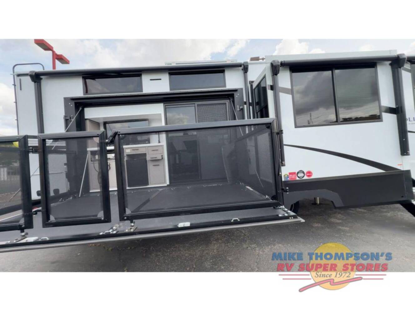 A photo of this 2026 Grand Design Solitude 414LJMJ