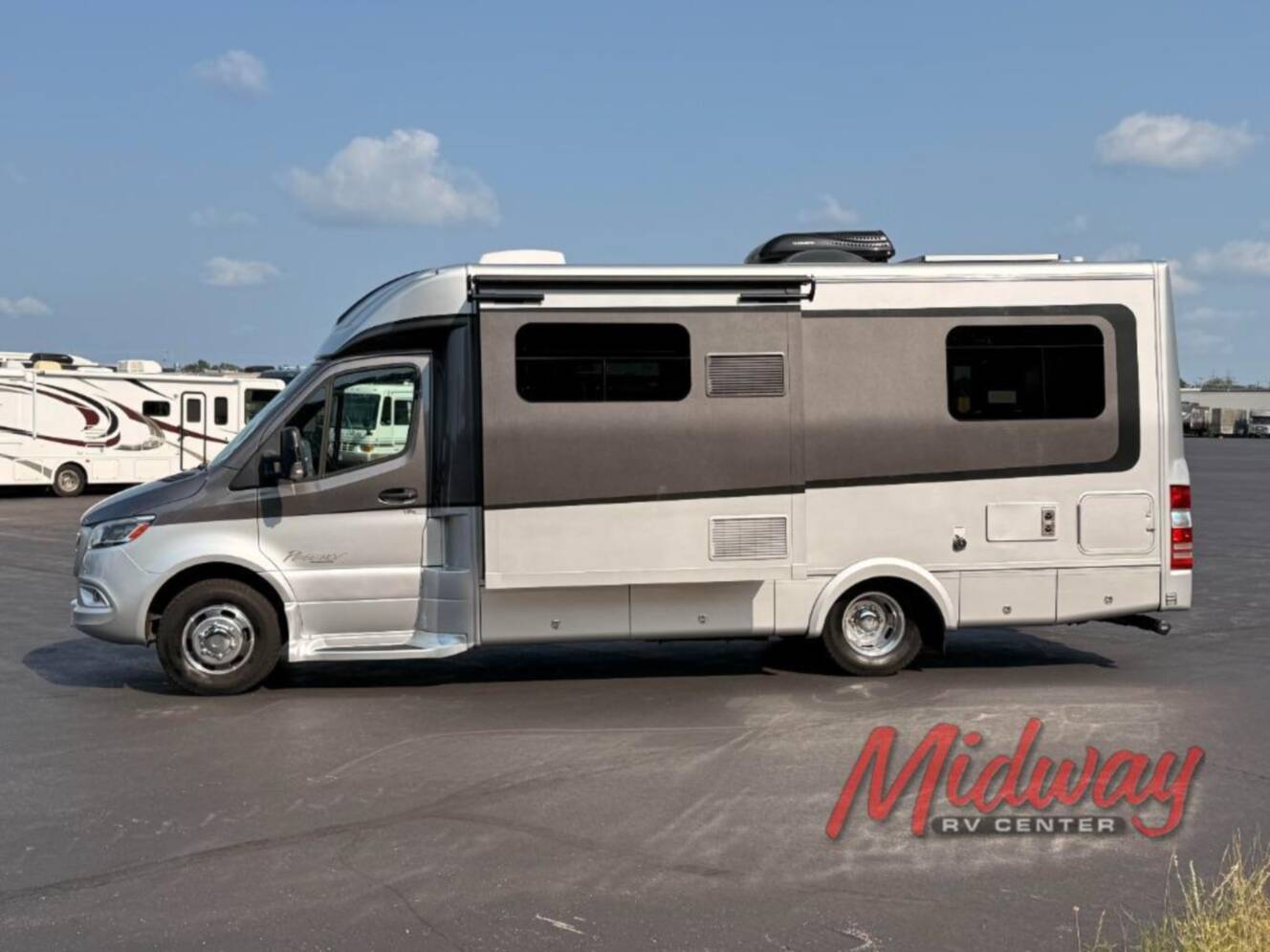 A photo of this 2021 Regency Rv Ultra Brougham UB25TBS