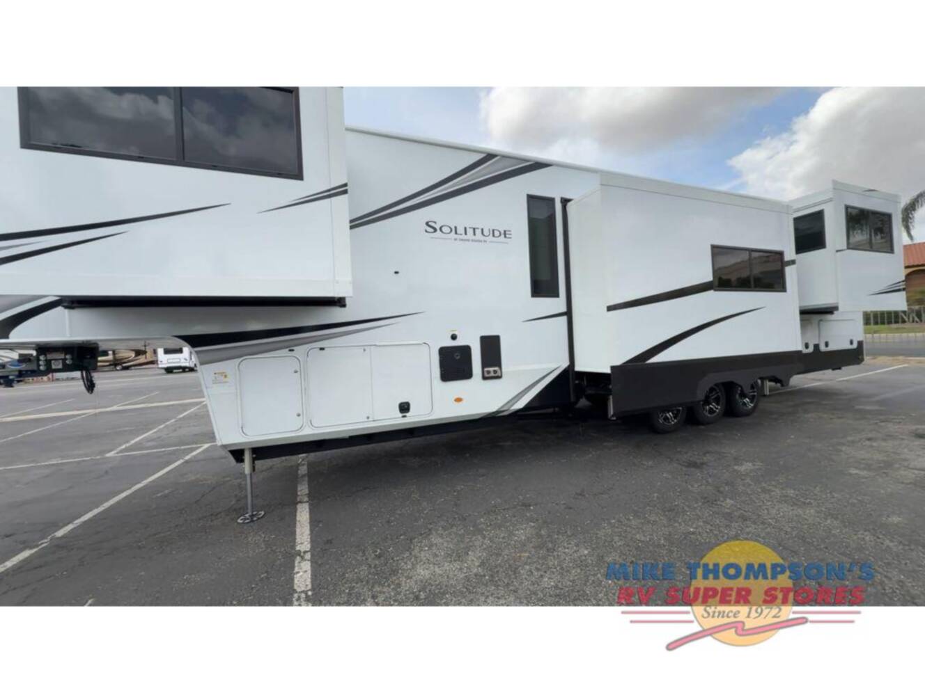 A photo of this 2026 Grand Design Solitude 414LJMJ