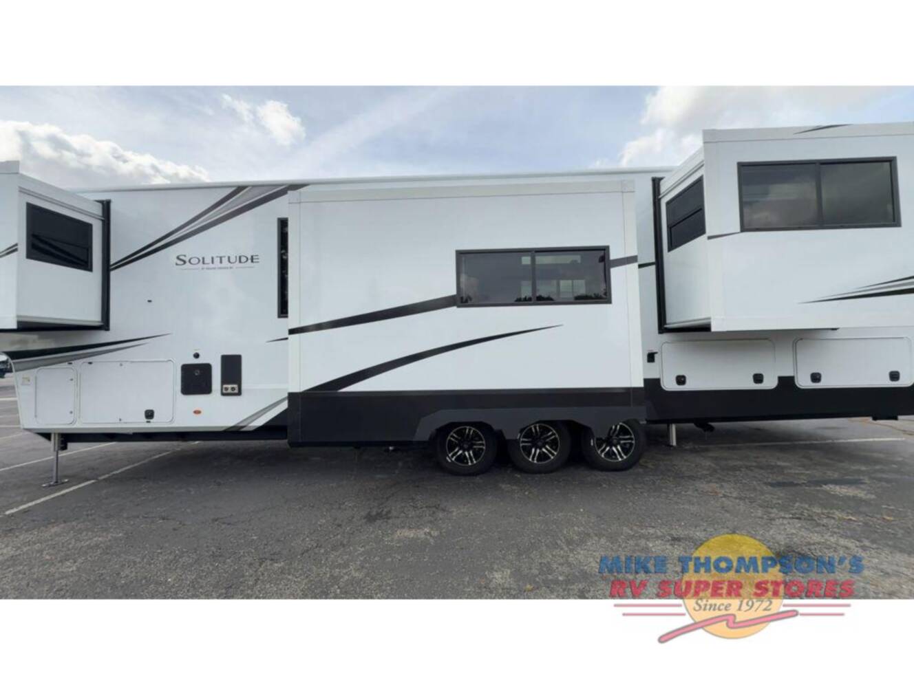 A photo of this 2026 Grand Design Solitude 414LJMJ