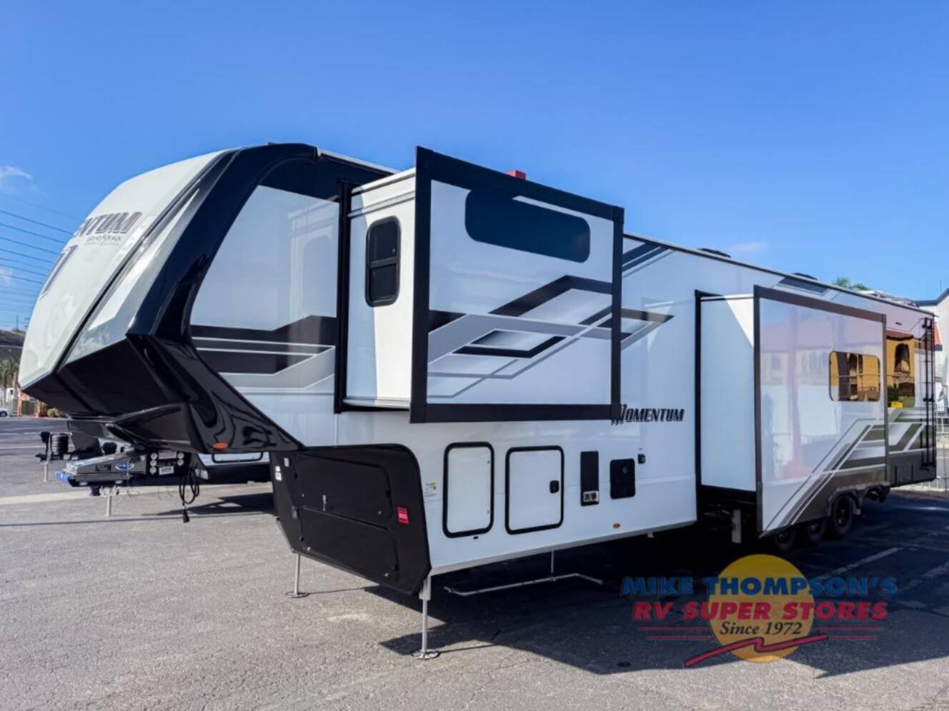 A photo of this 2026 Grand Design Momentum 399M