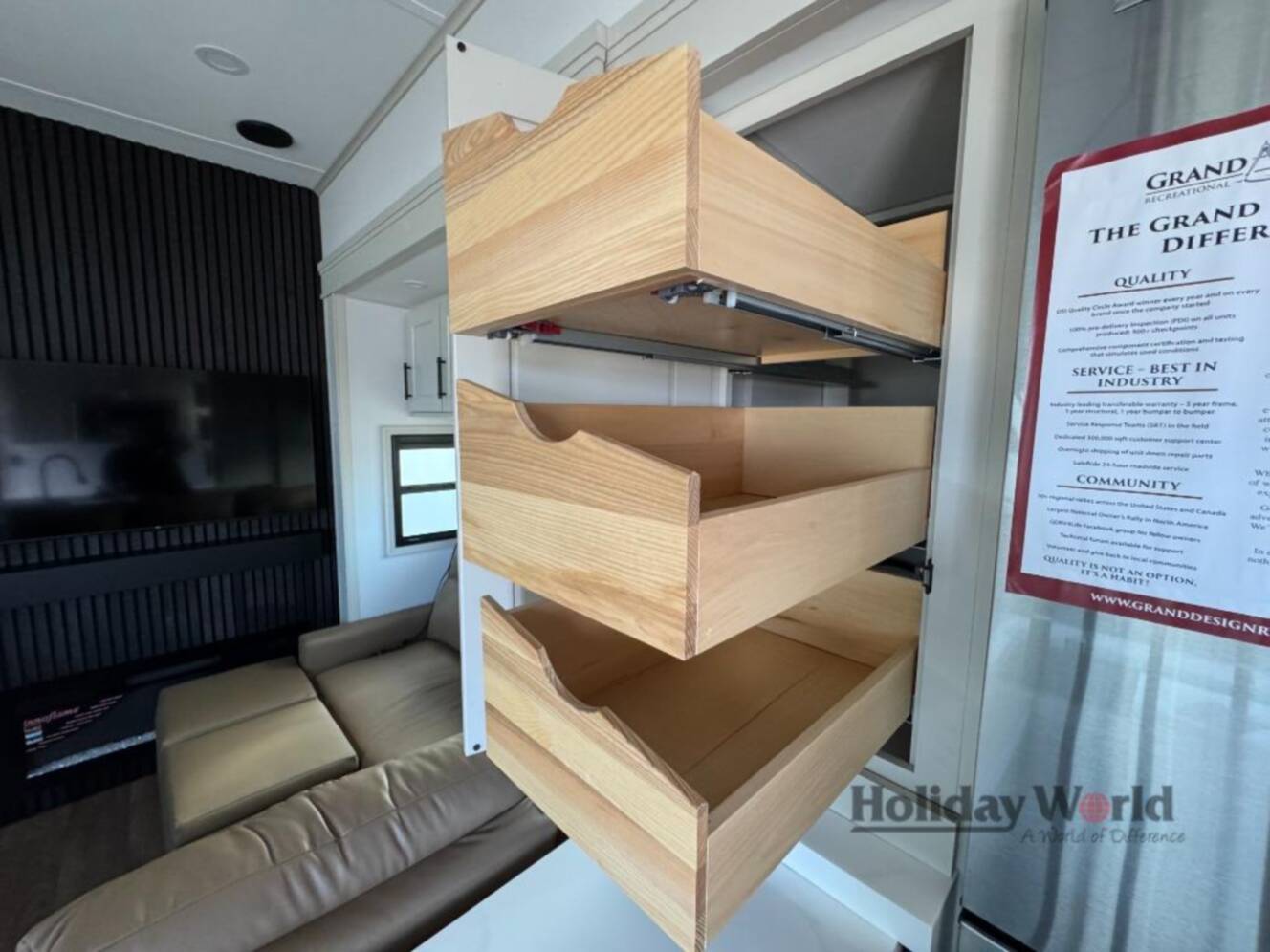 A photo of this 2026 Grand Design Solitude 414LJMJ