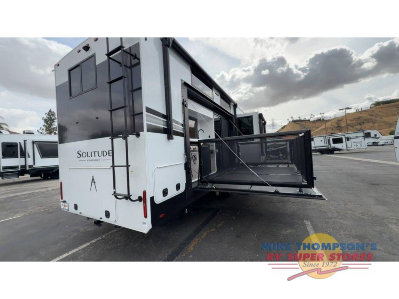 A photo of this 2026 Grand Design Solitude 414LJMJ