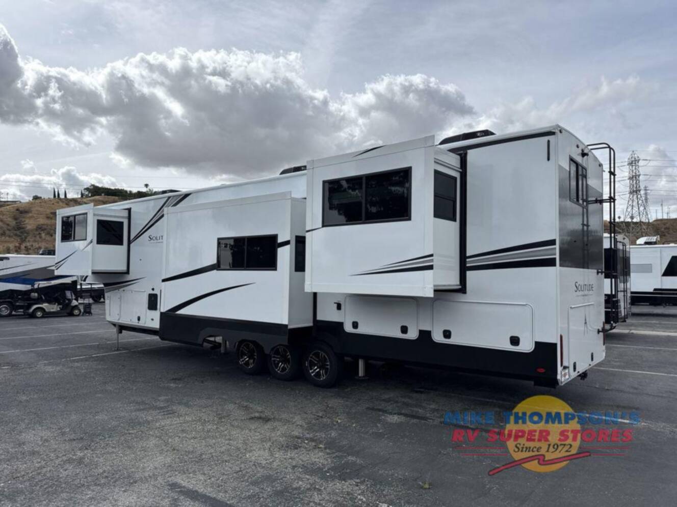 A photo of this 2026 Grand Design Solitude 414LJMJ