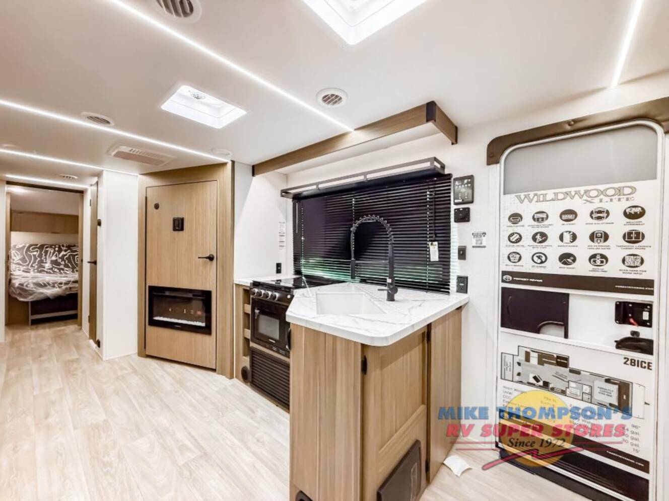 A photo of this 2026 Forest River Rv Wildwood X-Lite 28ICE