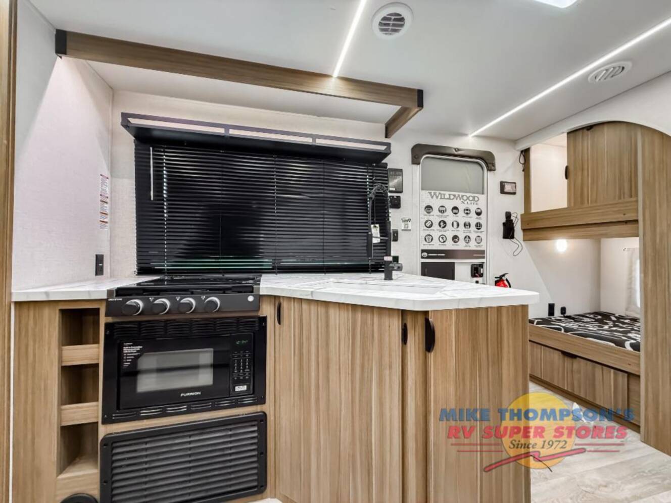 A photo of this 2026 Forest River Rv Wildwood X-Lite 28ICE