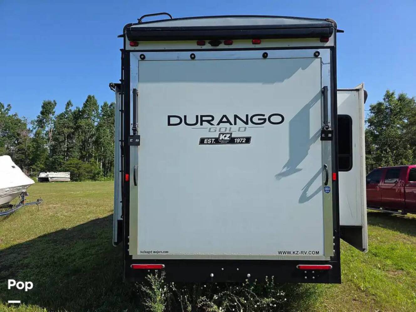 A photo of this 2021 Kz Durango Gold 382MBQ