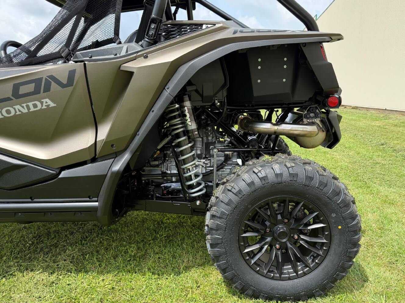 A photo of this 2026 Honda TALON 1000X FOX LIVE VALVE