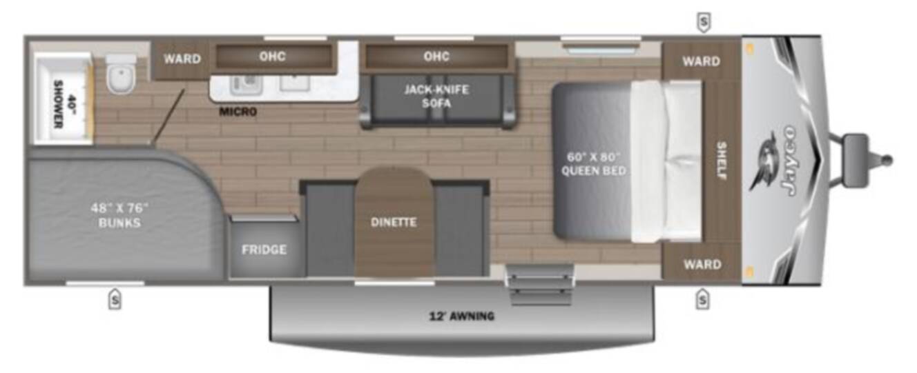 A photo of this 2026 Jayco Jay Flight SLX 250BH