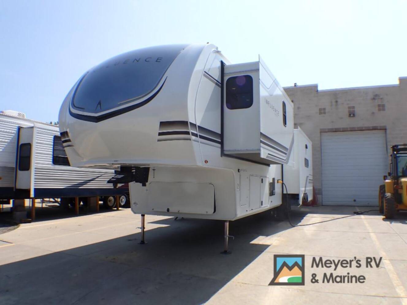 A photo of this 2026 Grand Design Influence 3503GK