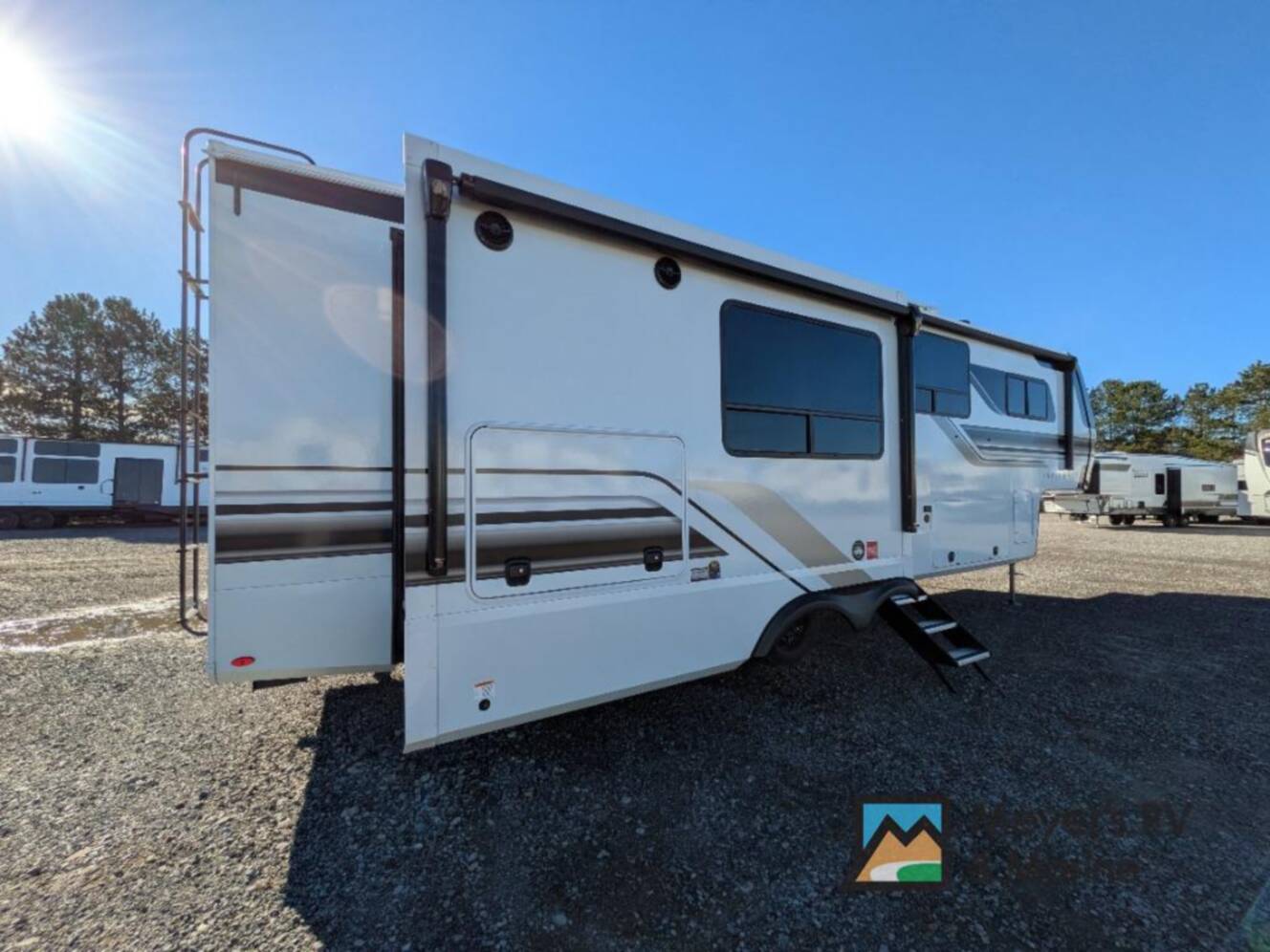 A photo of this 2026 Grand Design Influence 3203GK
