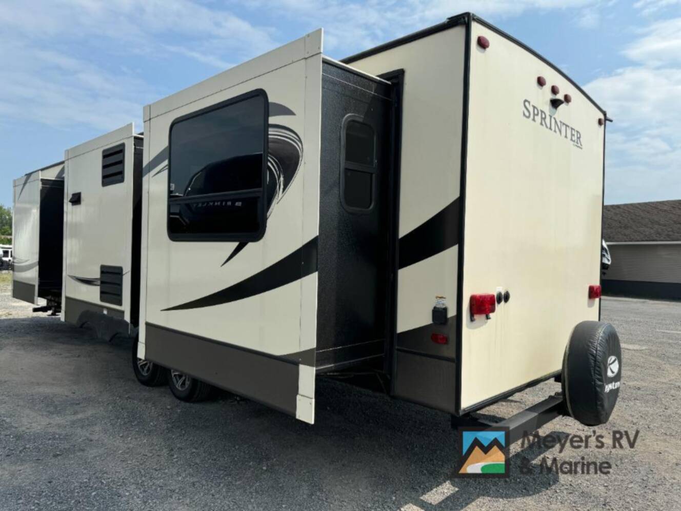A photo of this 2018 Keystone Rv Sprinter 332DEN