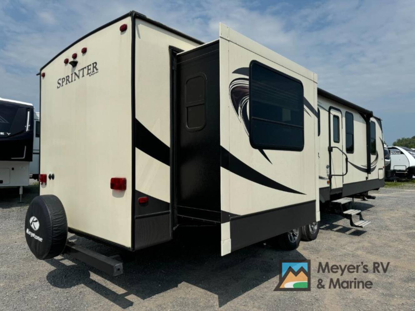 A photo of this 2018 Keystone Rv Sprinter 332DEN