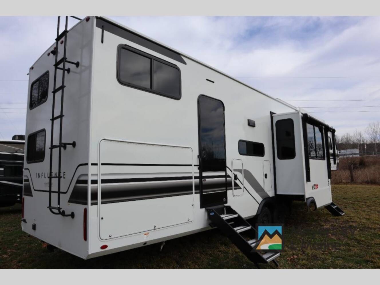 A photo of this 2026 Grand Design Influence 3904BH